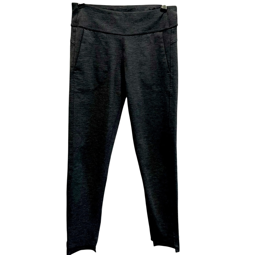 Champion Charcoal Grey Athletic Leggings | High-Rise Tapered Pants | Size medium